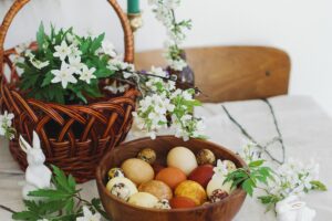 Wielkanoc Stroik Pierogi Na Widelcu